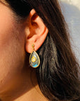 Ketan Labradorite Drop Earrings