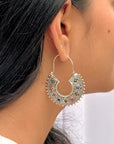 Deekshant Traditional Silver 925 Earrings