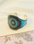 Kapla Enamel Silver 925 Cuff Bangle