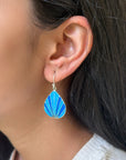 Chinmayi Enamel Silver 925 Earrings