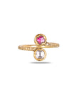 Noor Multistone Ring