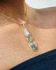 Luke Abalone Silver 925 Pendant