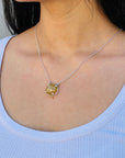 Ayesha Rutile Pendant Necklace