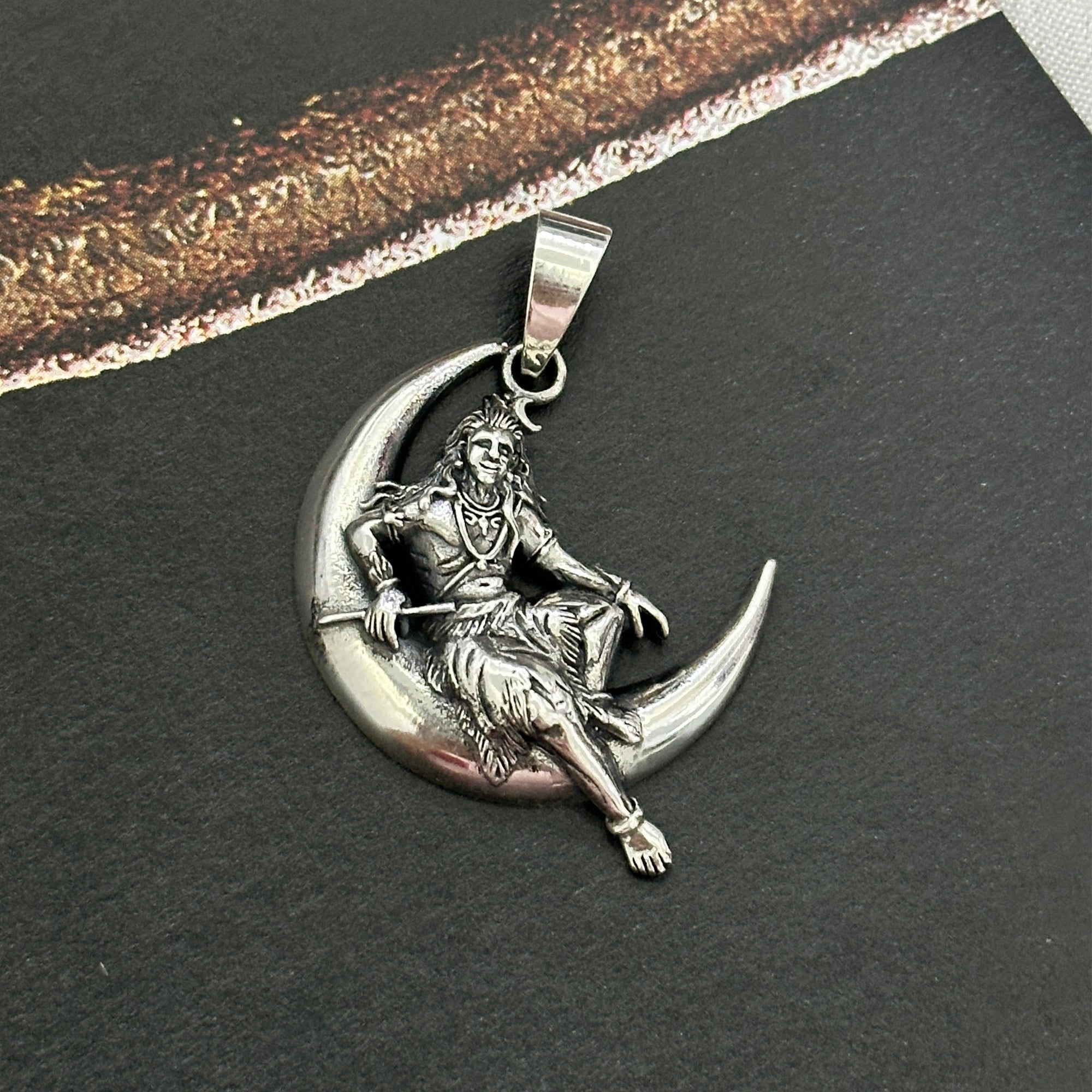 Shiv Silver 925 Men's Pendant