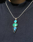 Ross Three Stone Pendant