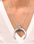 Chandratva Silver 925 Traditional Pendant