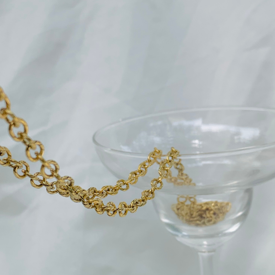 Fern 18K Gold Plated Silver 925 Chain