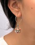 Daiwik Traditional Silver 925 Earrings