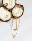 Smiggle Pearl 18K Gold Plated Silver 925 Necklace