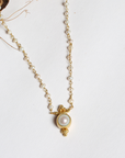 Smiggle Pearl 18K Gold Plated Silver 925 Necklace