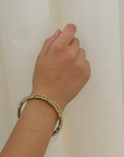 Vaidehi Gold Plated Silver 925 Bangle