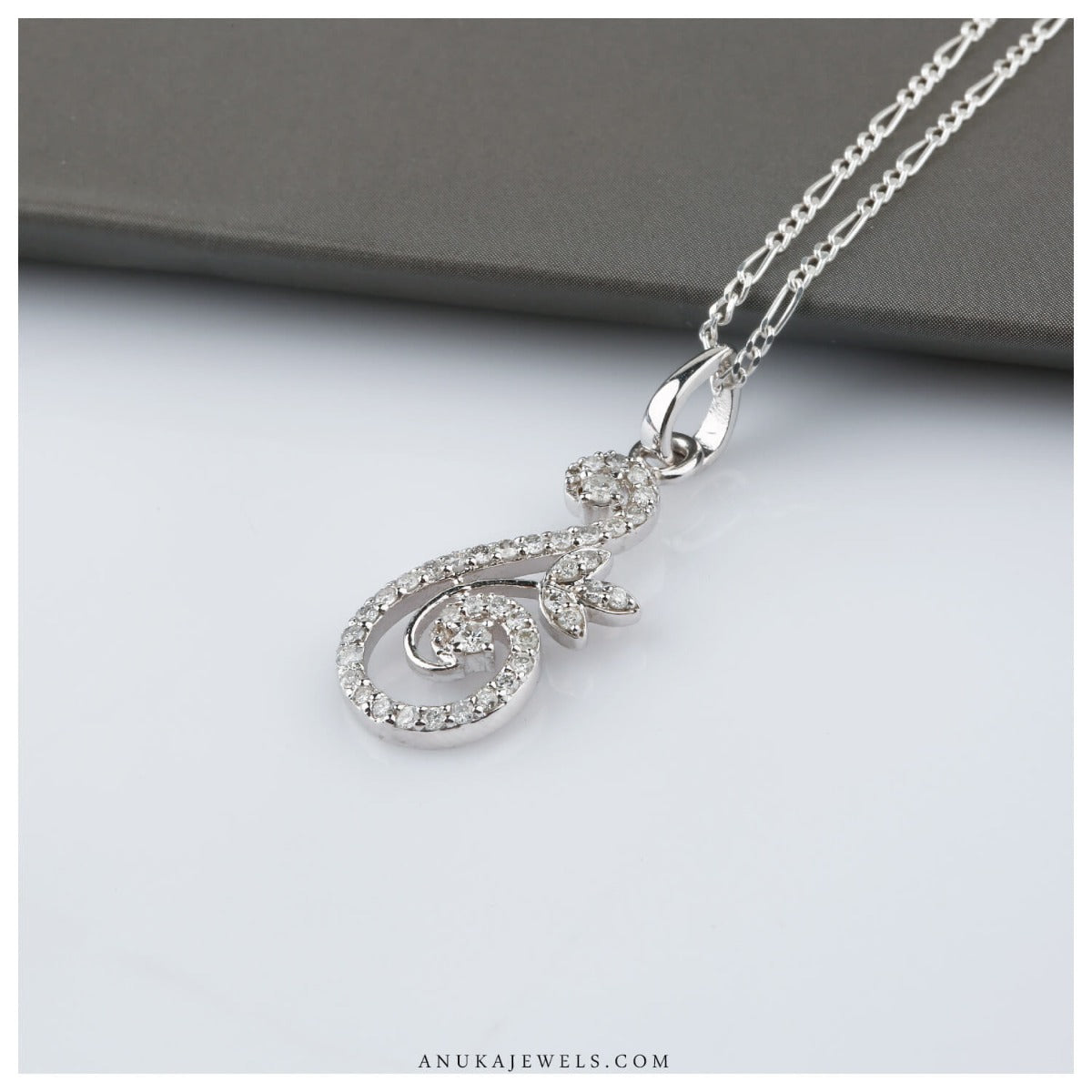 white pendant