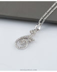 white pendant