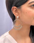 Fiza Traditional Silver 925 Earrings