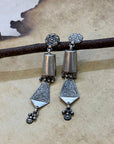 Tayyari Traditional Silver 925 Earrings