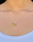 Eye Rutile Pendant Necklace