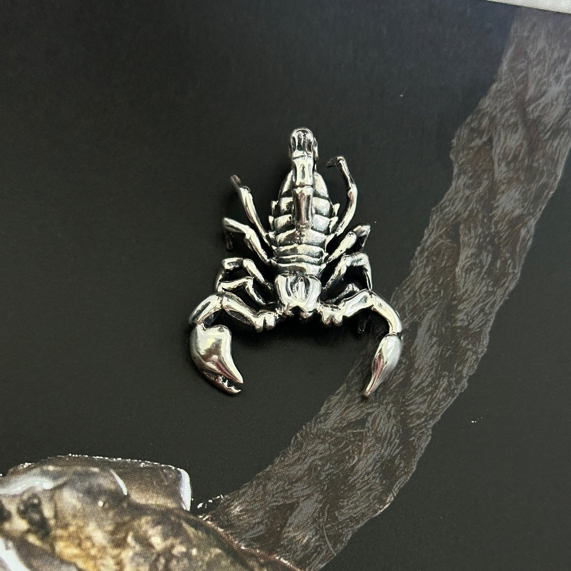 Scorpion Silver 925 Men's Pendant