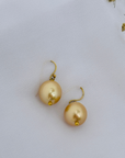South Sea Pearl 18K Gold Earrings