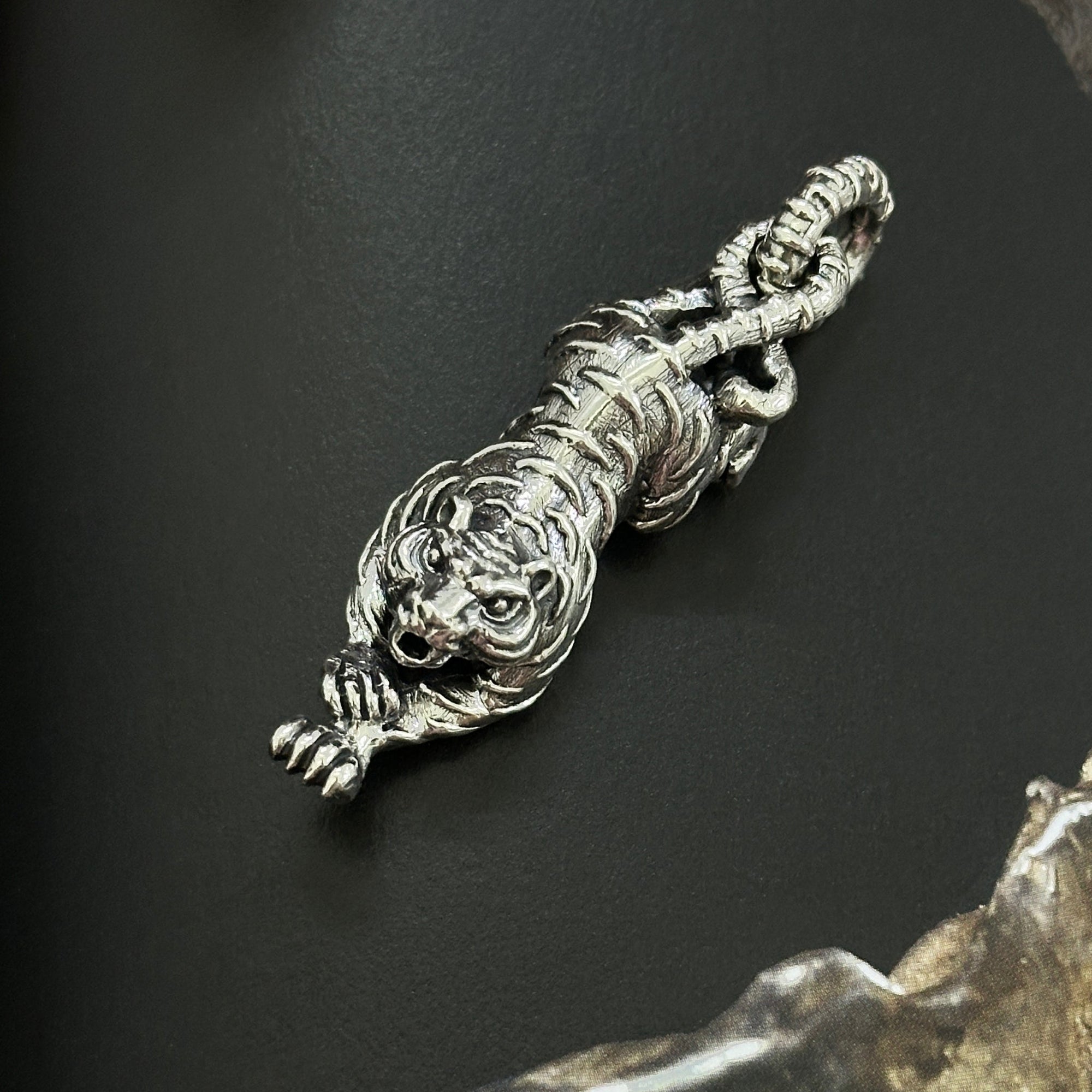 Tiger Silver 925 Men's Pendant
