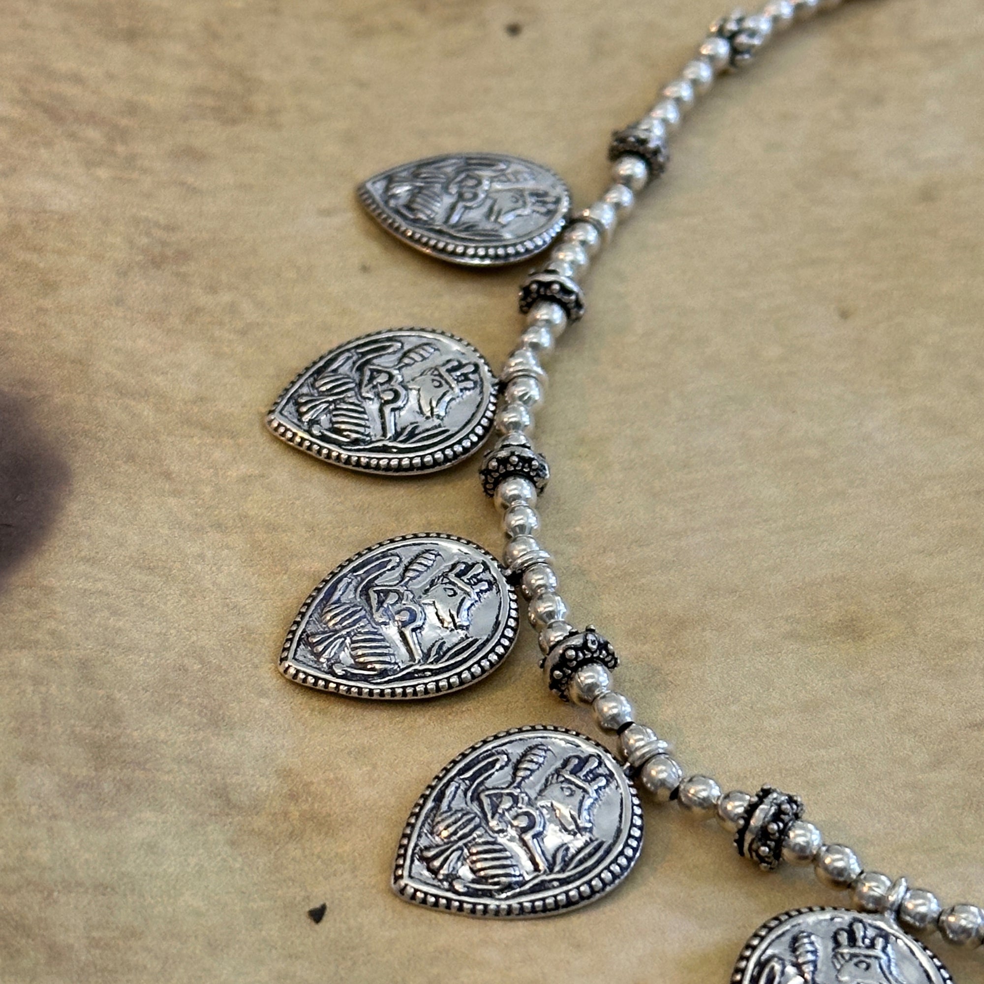 Kin Traditional Silver 925 Necklace