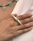 Astra Traditional Silver 925 Twin Ring