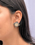 Dhir Traditional Silver 925 Earrings