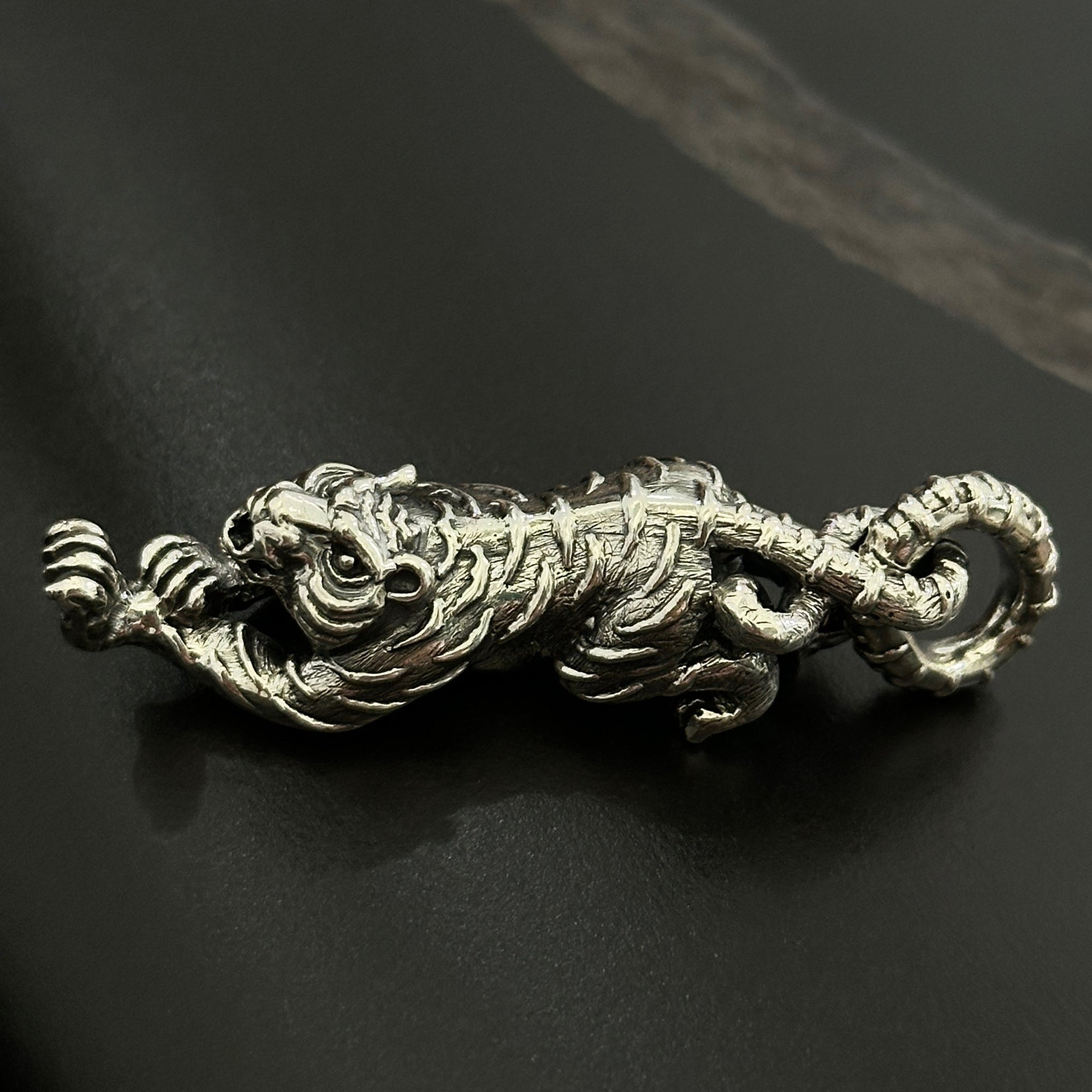 Tiger Silver 925 Men's Pendant