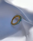 Blue Topaz 14K Gold Ring