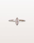 Marquise Diamond 18K White Gold Ring