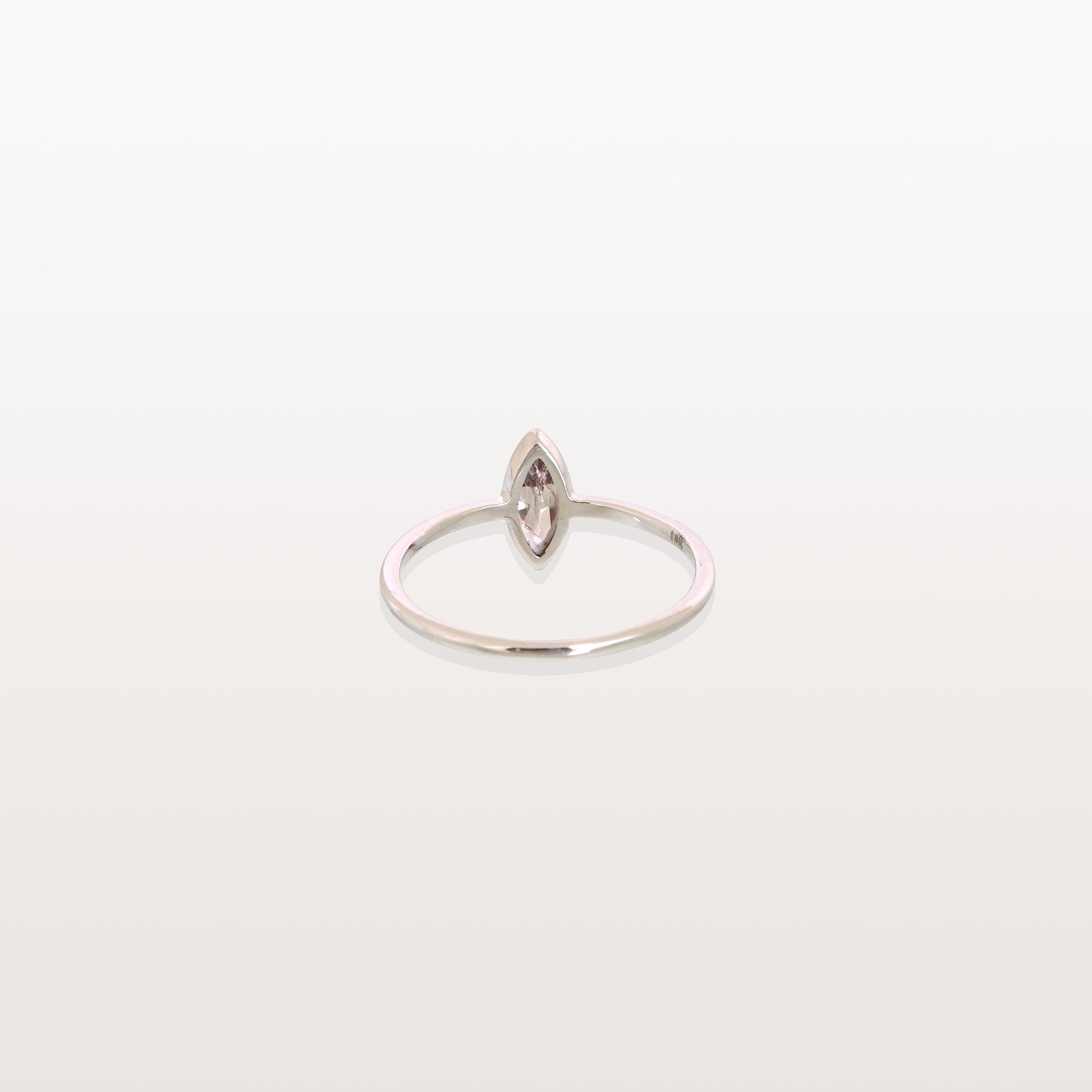 Marquise Diamond 18K White Gold Ring