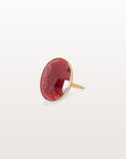 Garnet 18K Gold Ring