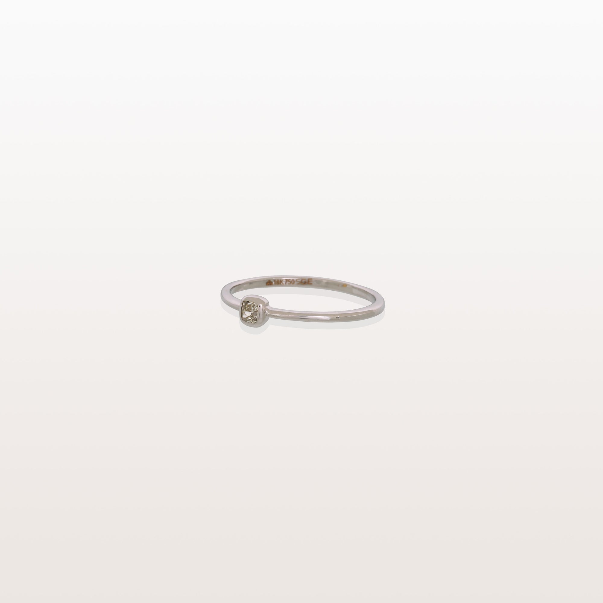 Diamond 18K White Gold Ring
