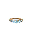Blue Topaz 14K Gold Ring
