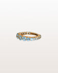 Blue Topaz 14K Gold Ring