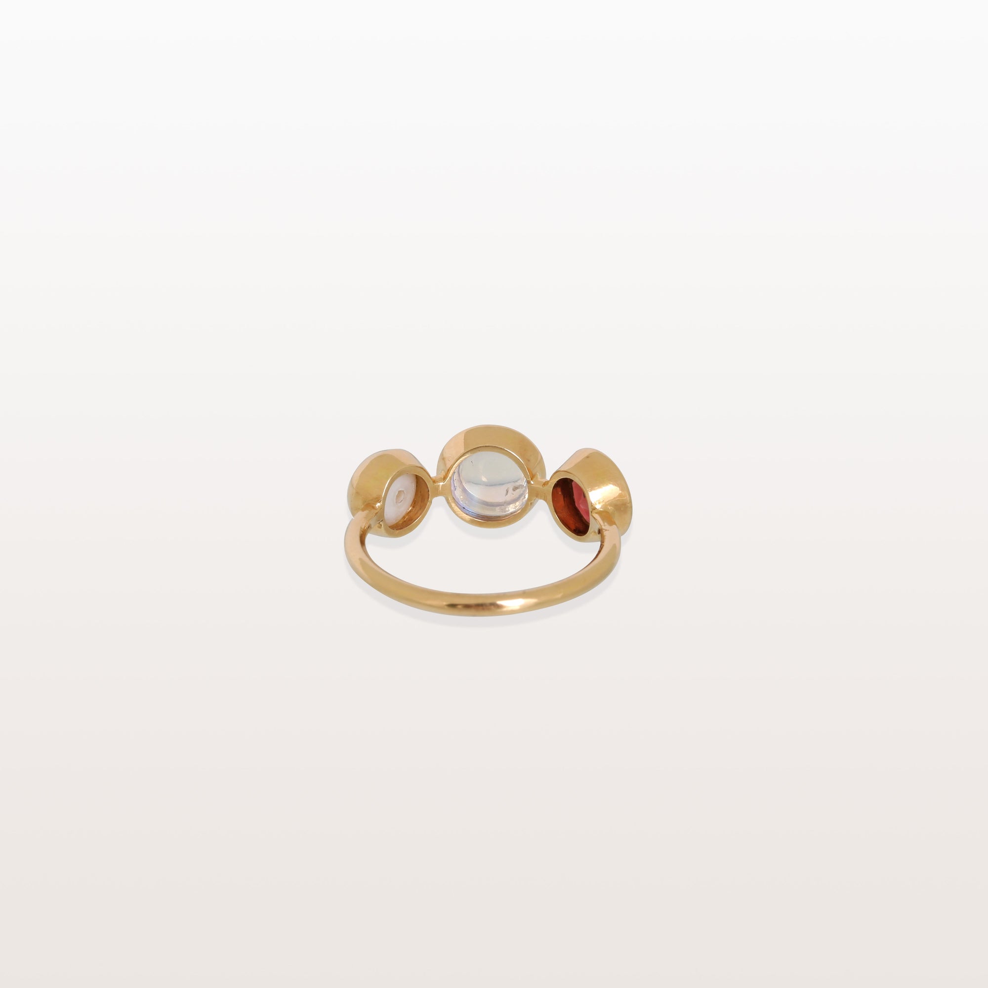 Multi Stone 18k Gold Ring