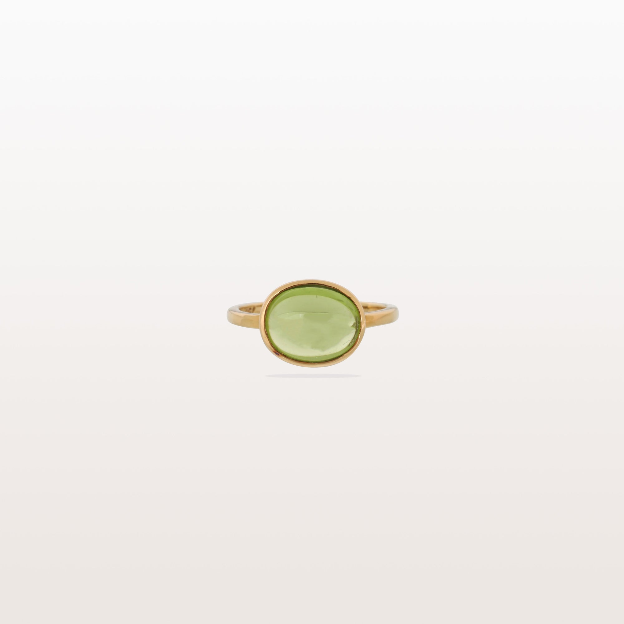 Peridot 18K Gold Ring
