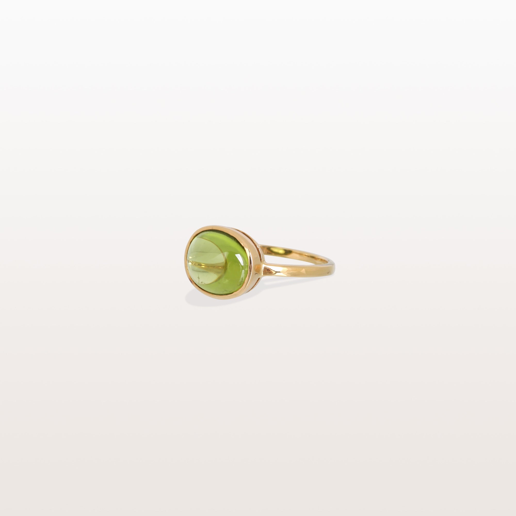 Peridot 18K Gold Ring
