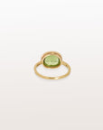 Peridot 18K Gold Ring