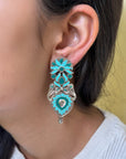 Samskriti Enamel Silver 925 Earrings