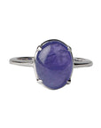 Glorious Tanzanite Silver 925 Ring