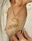 Lizard Silver 925 Pendant