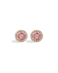Aimi Pink Sapphire Earrings