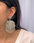 Zunaira Traditional Silver 925 Earrings
