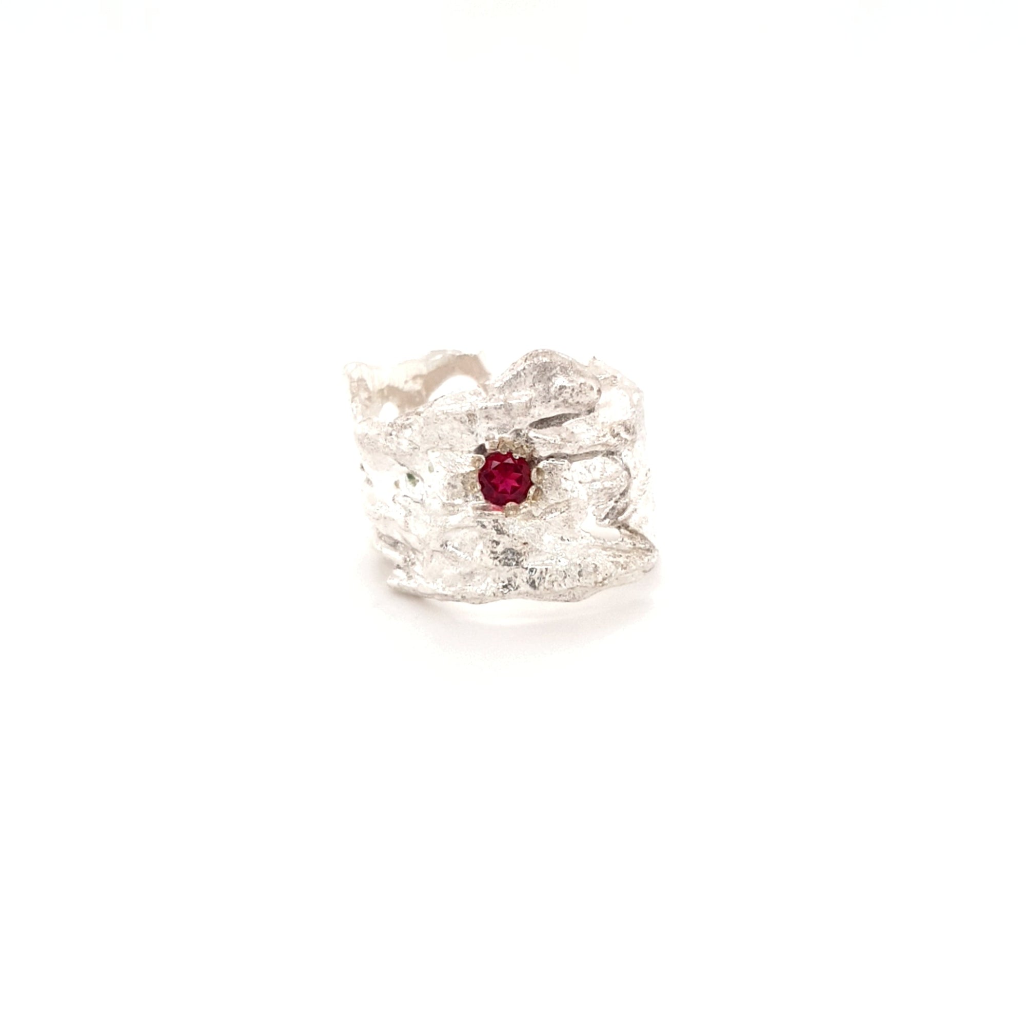 Pink Tourmaline Silver 925 Ring
