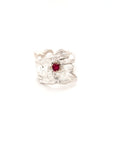 Pink Tourmaline Silver 925 Ring