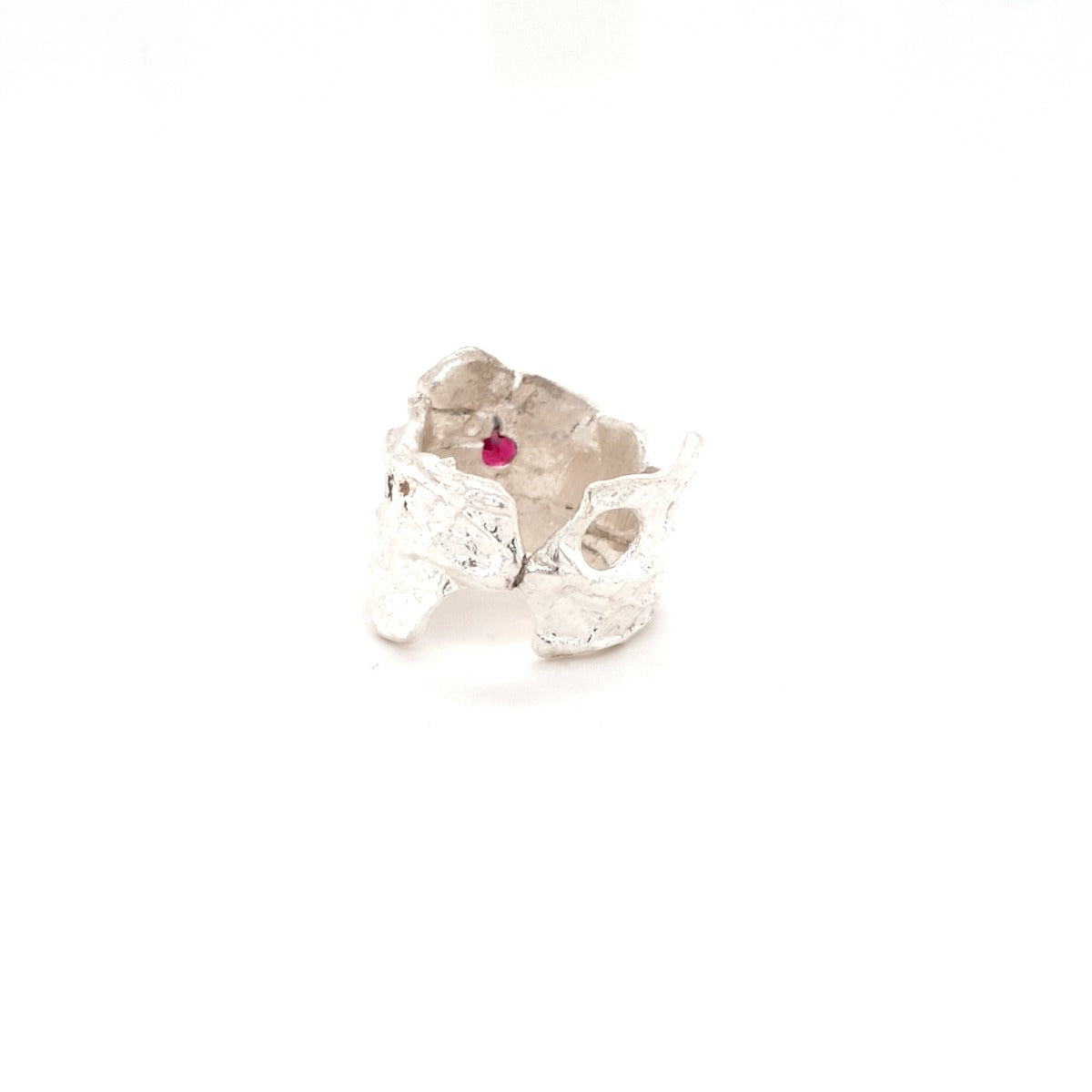 Pink Tourmaline Silver 925 Ring