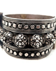 Zinat Silver Bangle