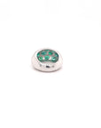 Magnificent diamond and emerald ring