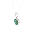 Stunning emerald pendant