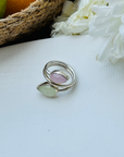 Eunice Aquamarine Silver 925 Ring